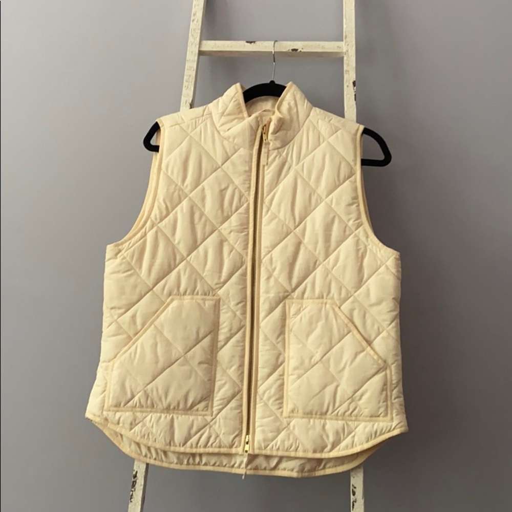 JCREW quilted vest